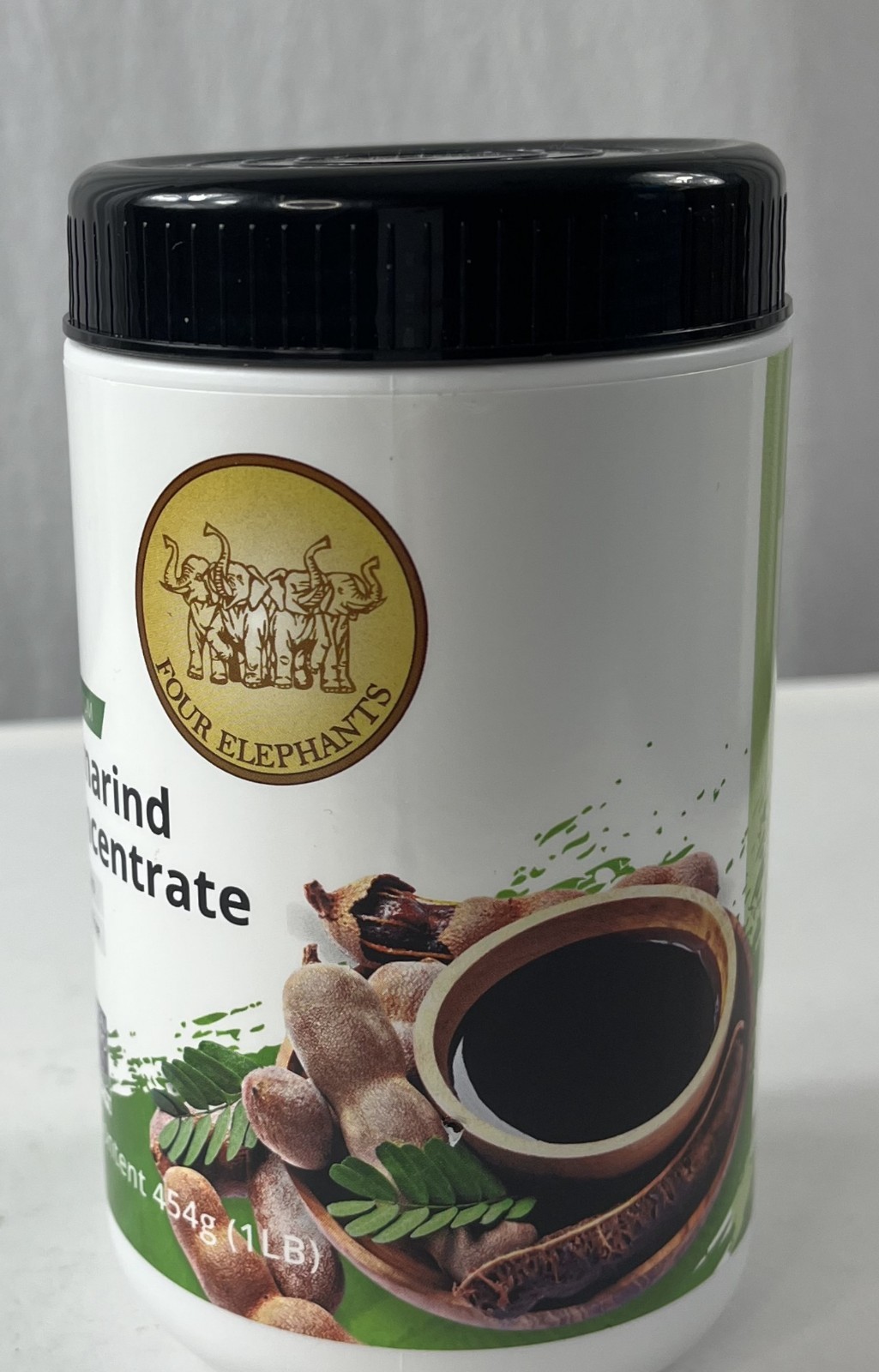 Premium Tamarind Concentrate by Four Elephants 454g (1 lb) Thai Tamarind Paste