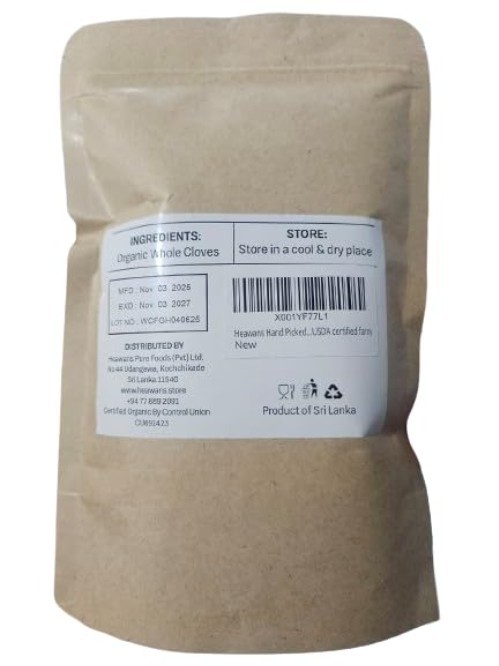 Hand-Picked Organic Whole Cloves – Grade 2 oz for Culinary Perfection