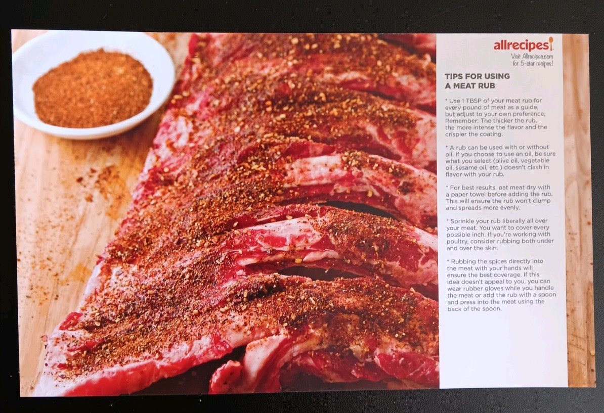 allrecipes 3 piece SPICE SET RUBs Steak, BBQ, & Burger 1.3-1.44 oz. NEW