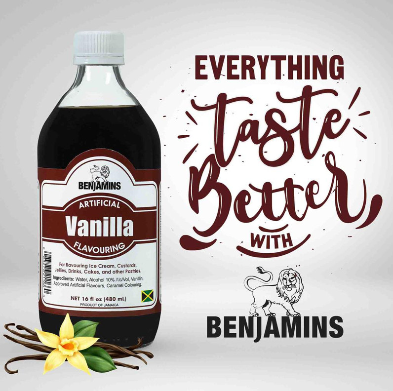 Benjamins Artificial Vanilla 3 Units / 480 mL / 16 oz