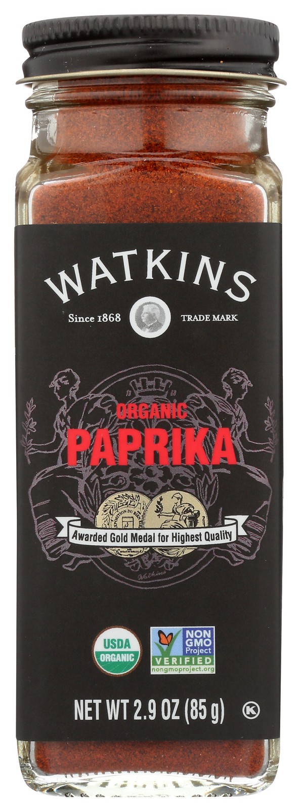 Organic Paprika By Watkins 2.9 Oz Spice Jar 1 Pack
