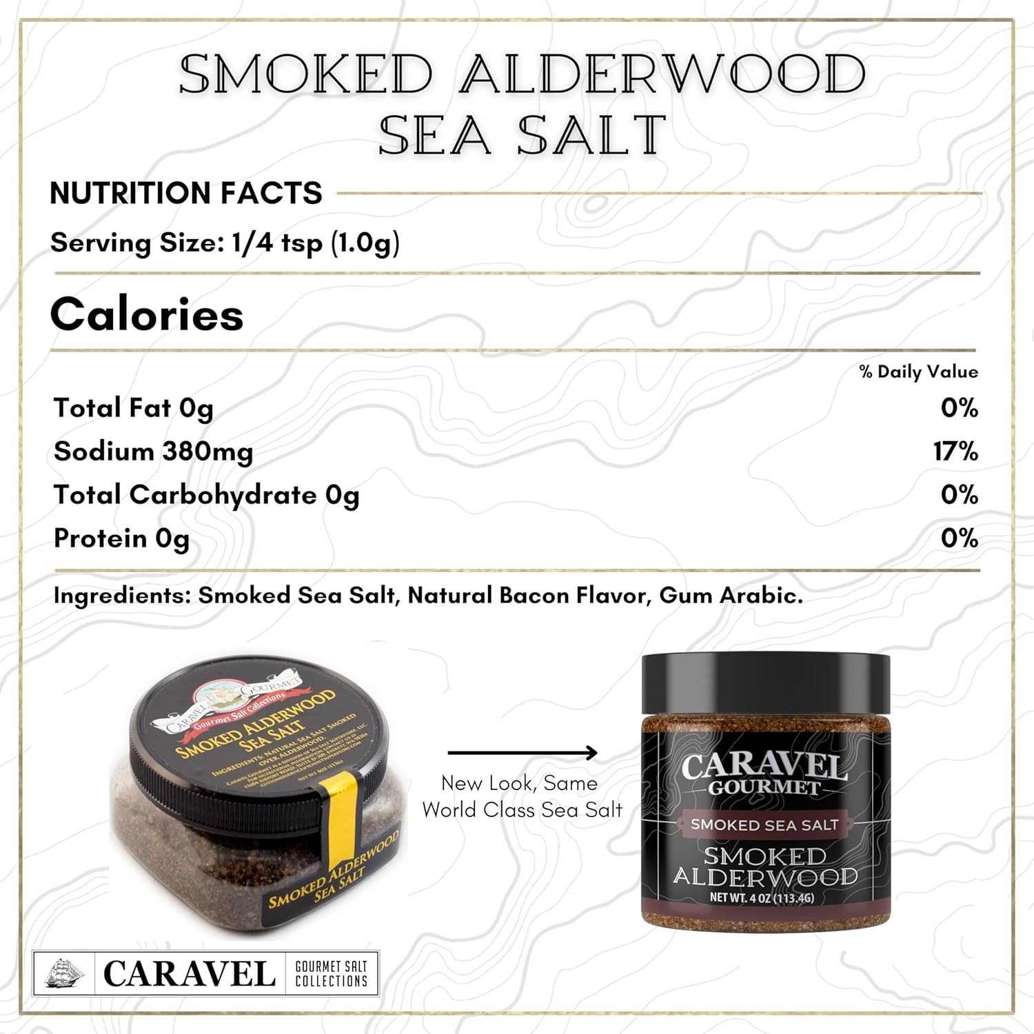 Smoked Alderwood Sea Salt for Cooking and Finishing with Smoked Flavor
