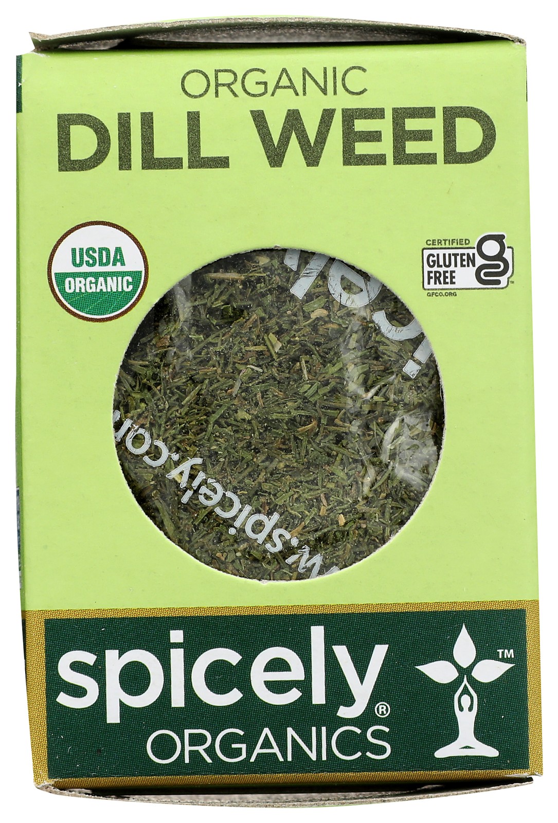 Organic Dill Weed By Spicely Organics 1 Oz Spices 6 Pack