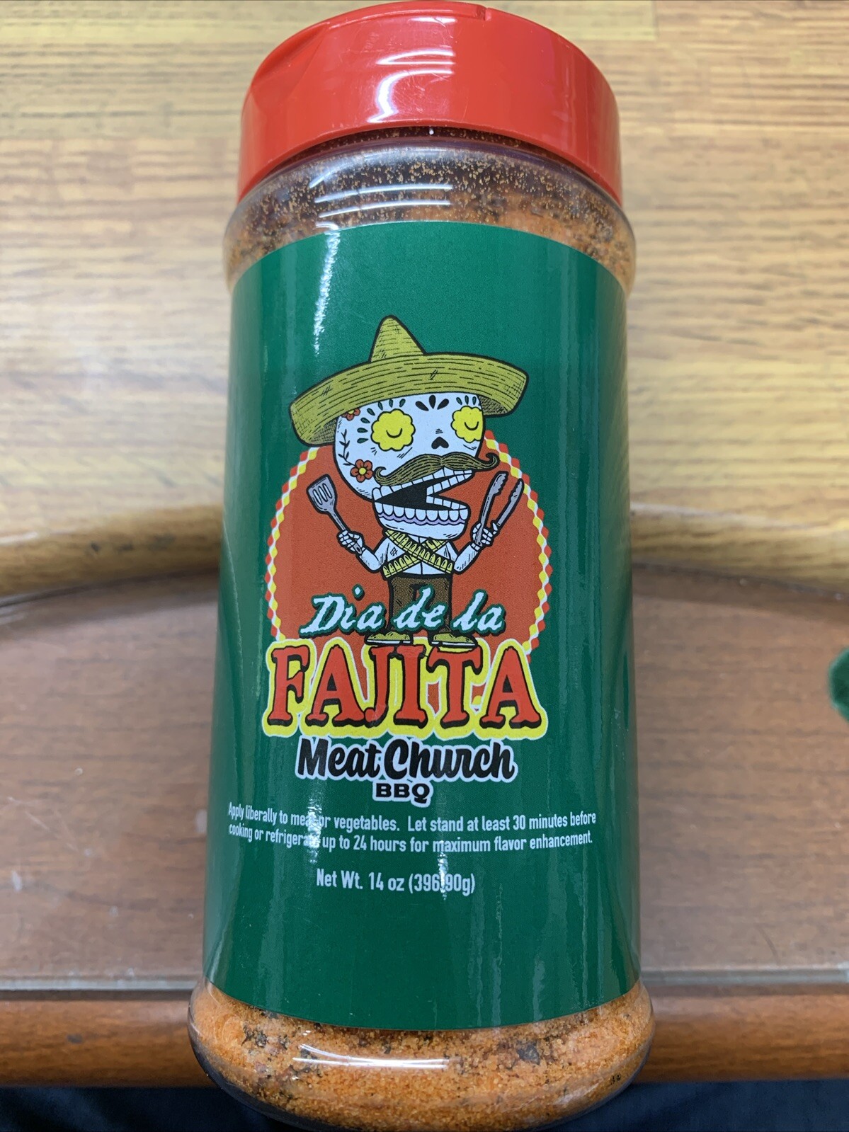 Meat Church – Dia De La Fajita BBQ Rub Seasoning – 14 oz. Bottle