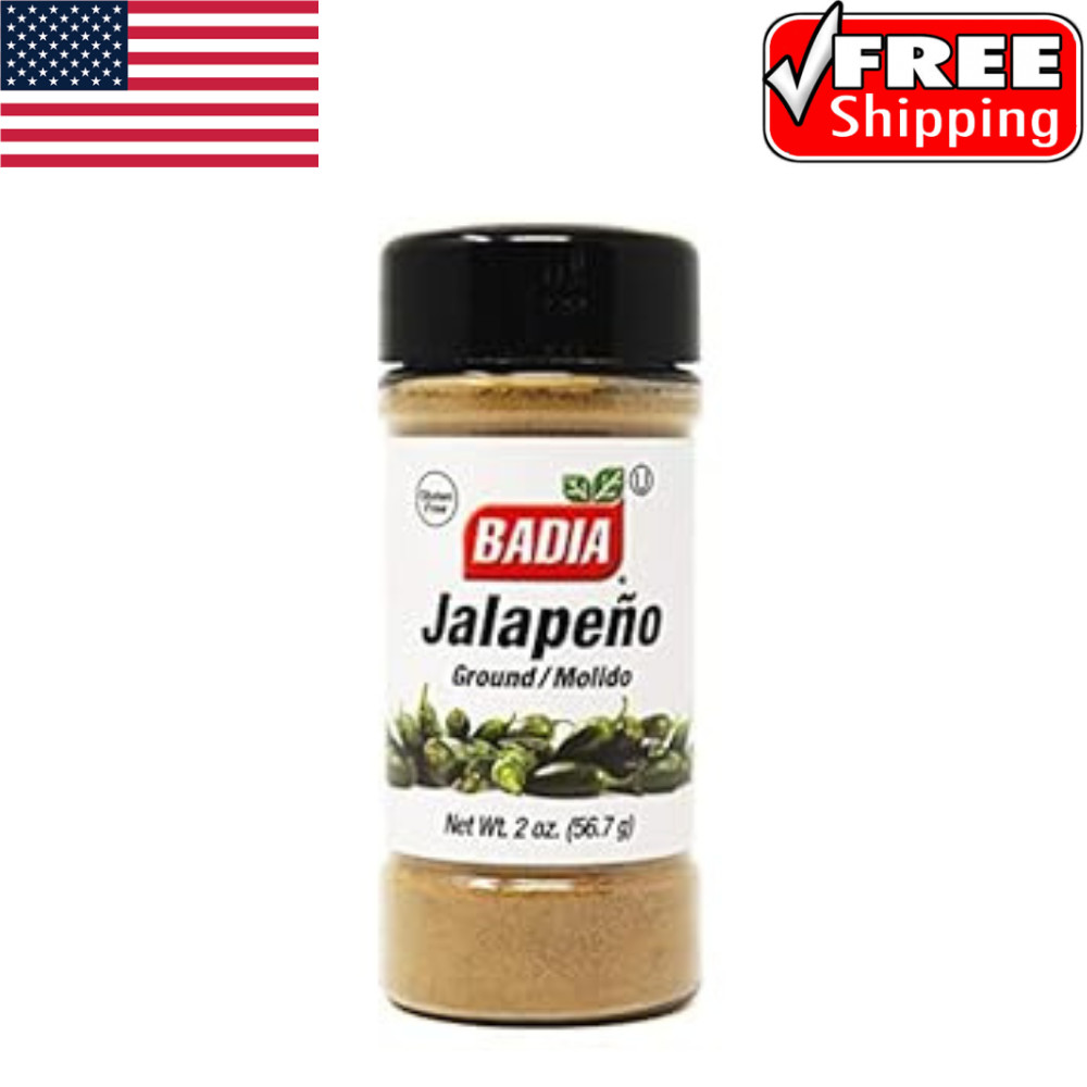 2 oz Jar Badia Ground Jalapeño/jalapeno/Powder/Green Chili/Chile/Molido/en polvo