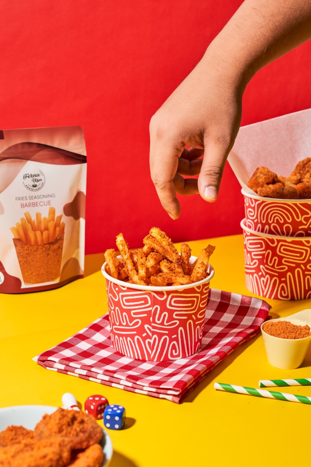 FERNA Premium French Fries Powder/Seasoning (NOW WITH NEW FLAVORS)