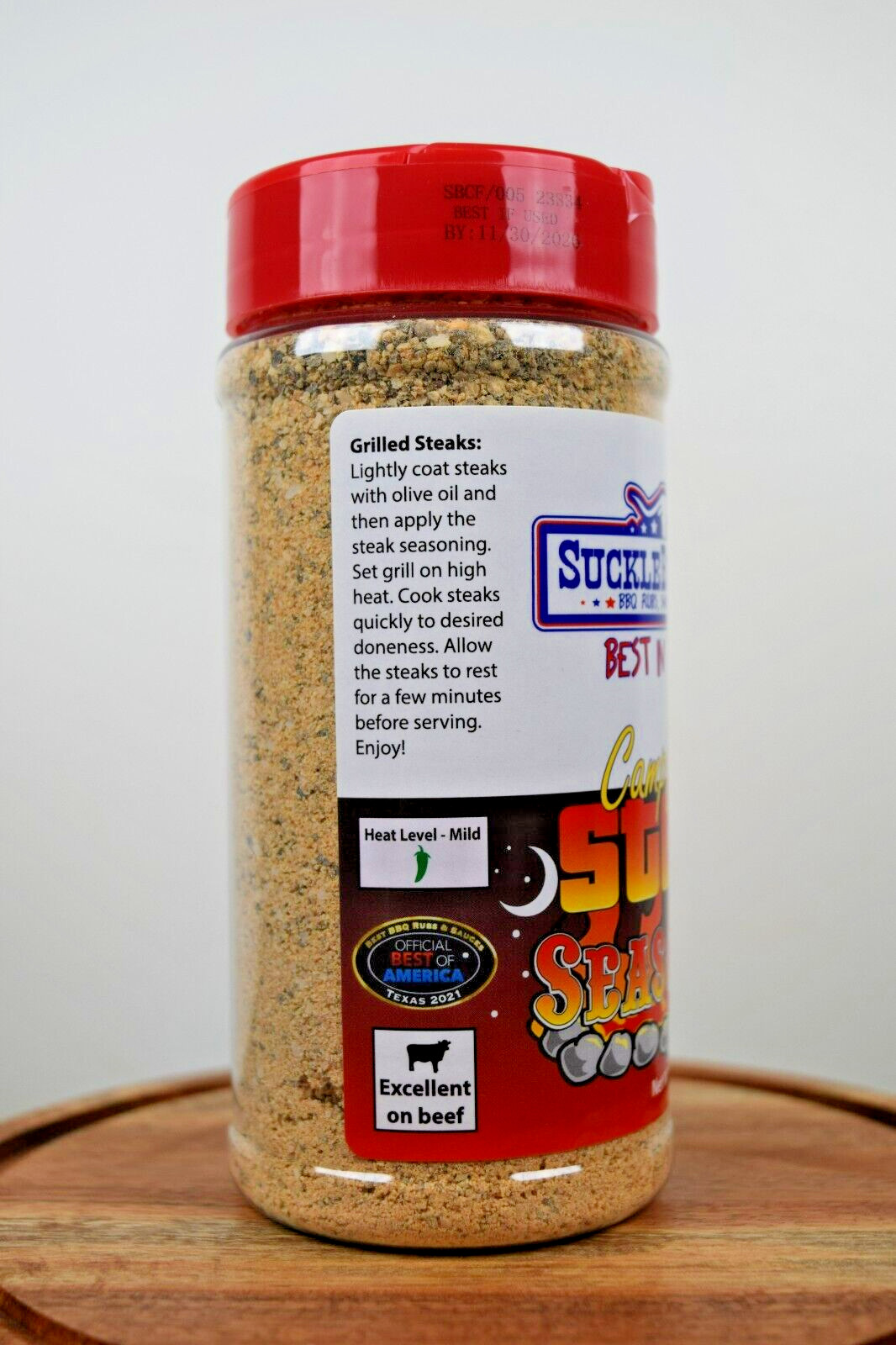 Suckle Busters Campfire Steak & Burger Seasoning