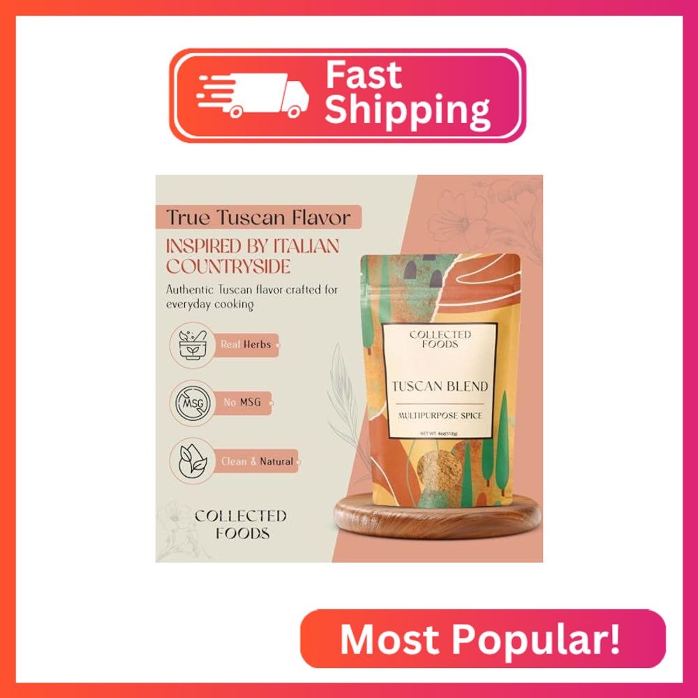 Collected Foods Italian Tuscan Seasoning | All-Natural Spice Blend | Small Batch