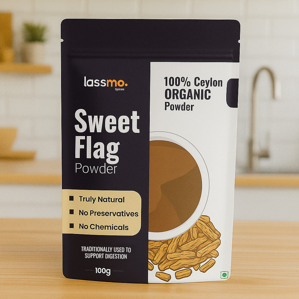 Sweet Flag Root Powder Acorus Calamus Herbal Tea Ayurveda Digestive Organic