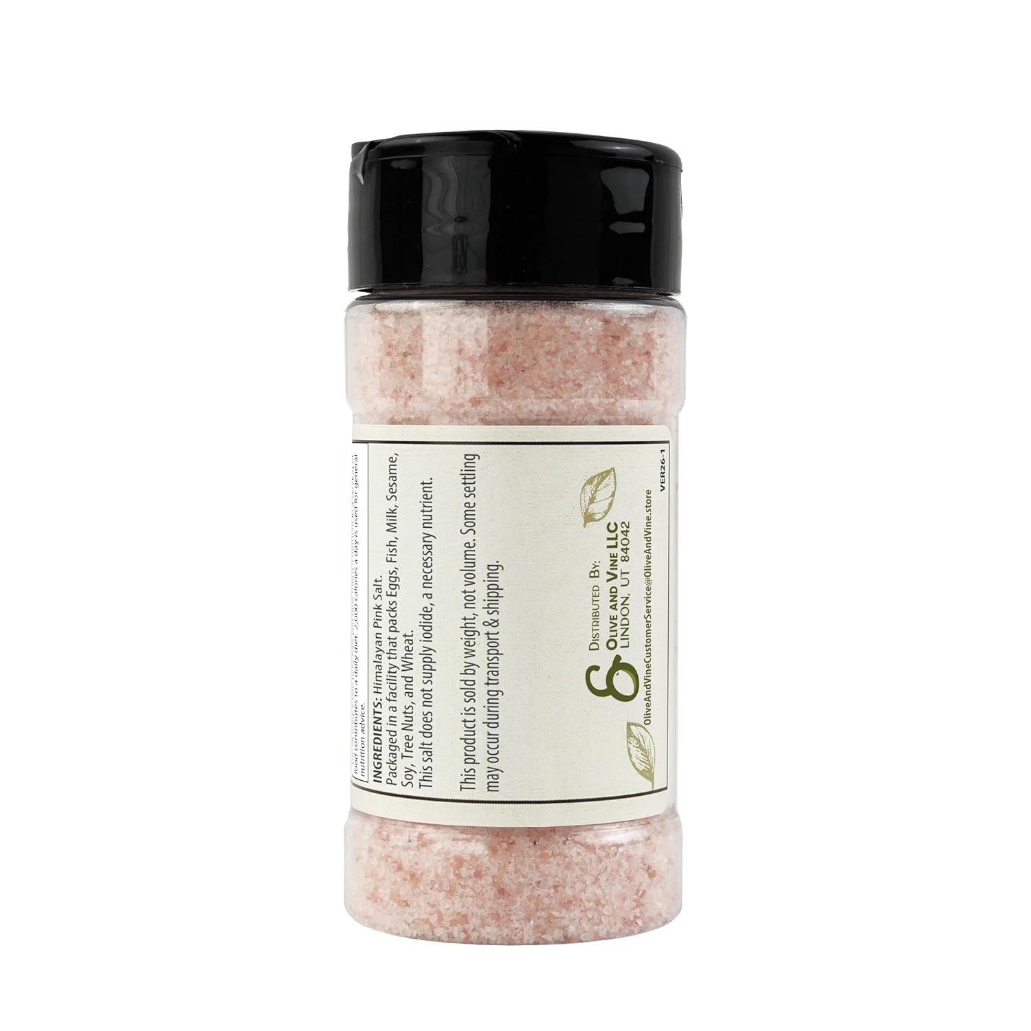 Authentic Himalayan Pink Salt in Reusable Shaker – 4.8 Ounce for Culinary Magic