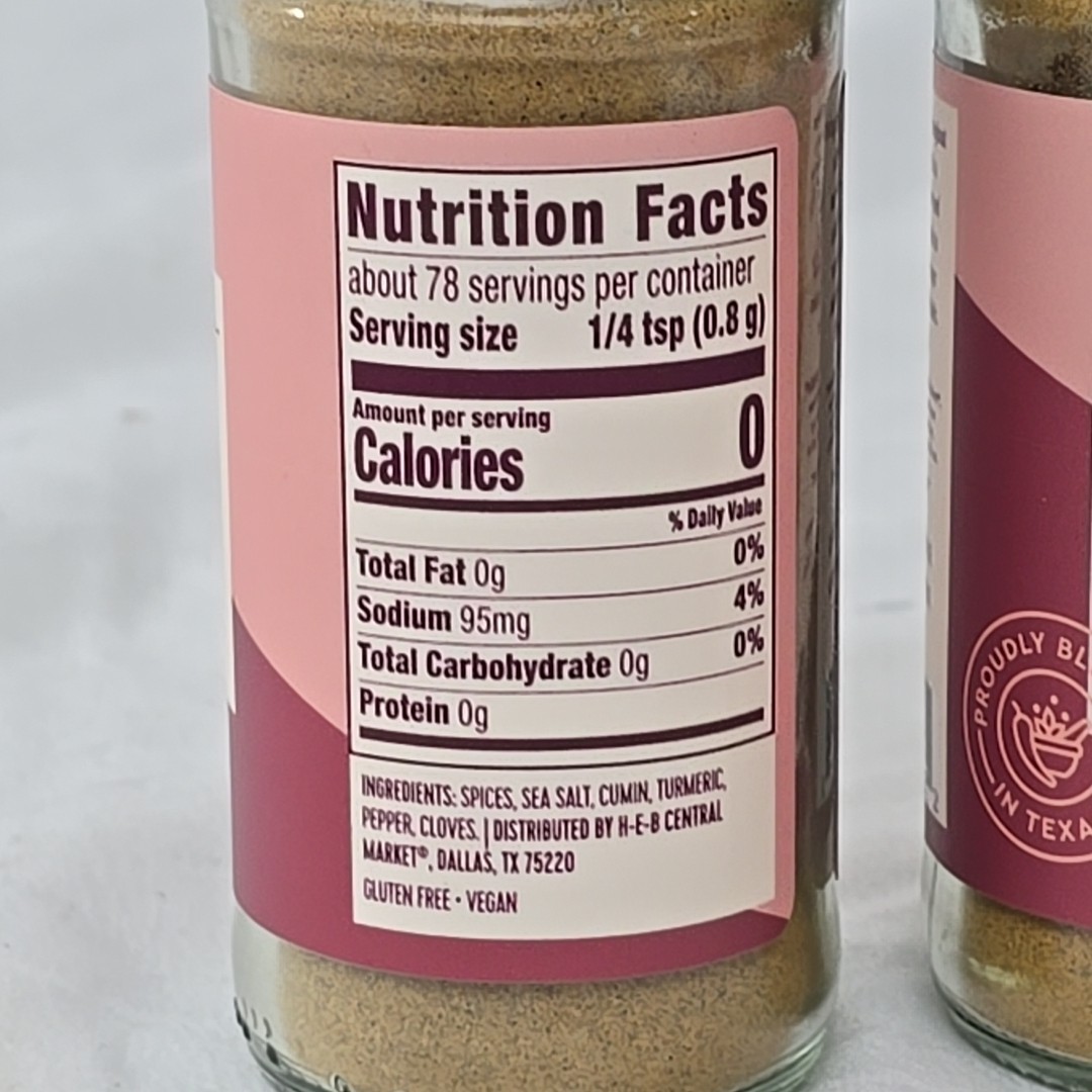 3-Pack Central Market Ras El Hanout Spice Blend 2.2 oz