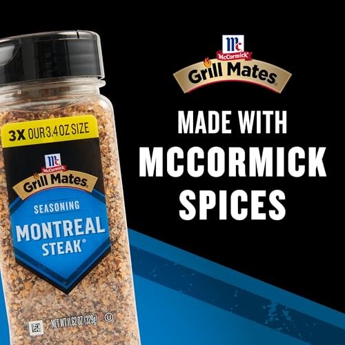 McCormick Grill Mates Montreal Steak Seasoning, 11.62 Ounce (Pack of 1)