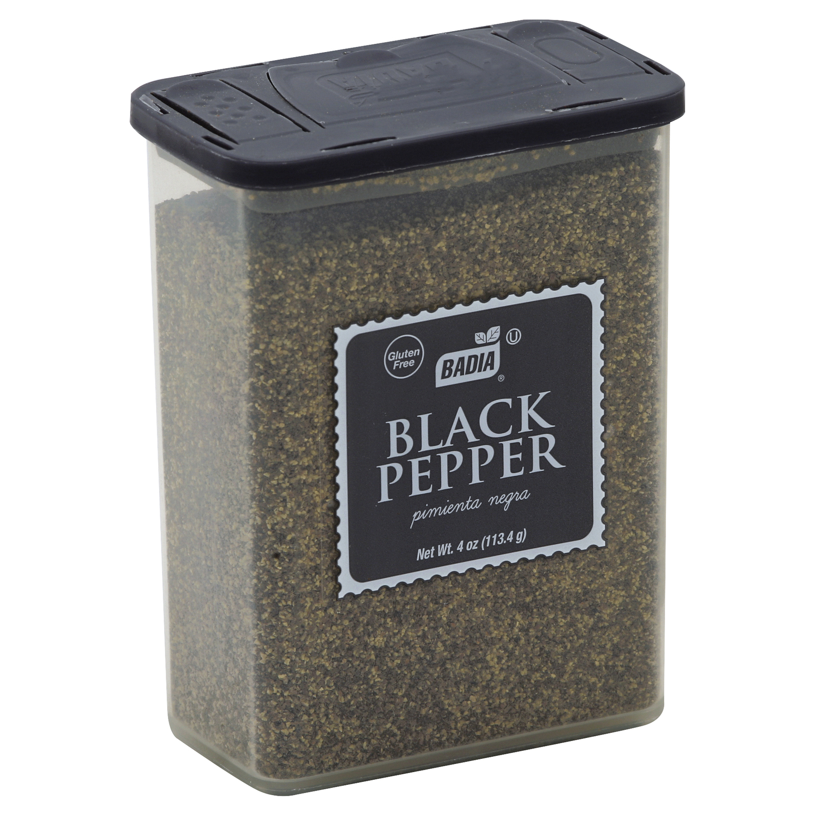 Badia Pepper Black Ground 4oz Pack of 12