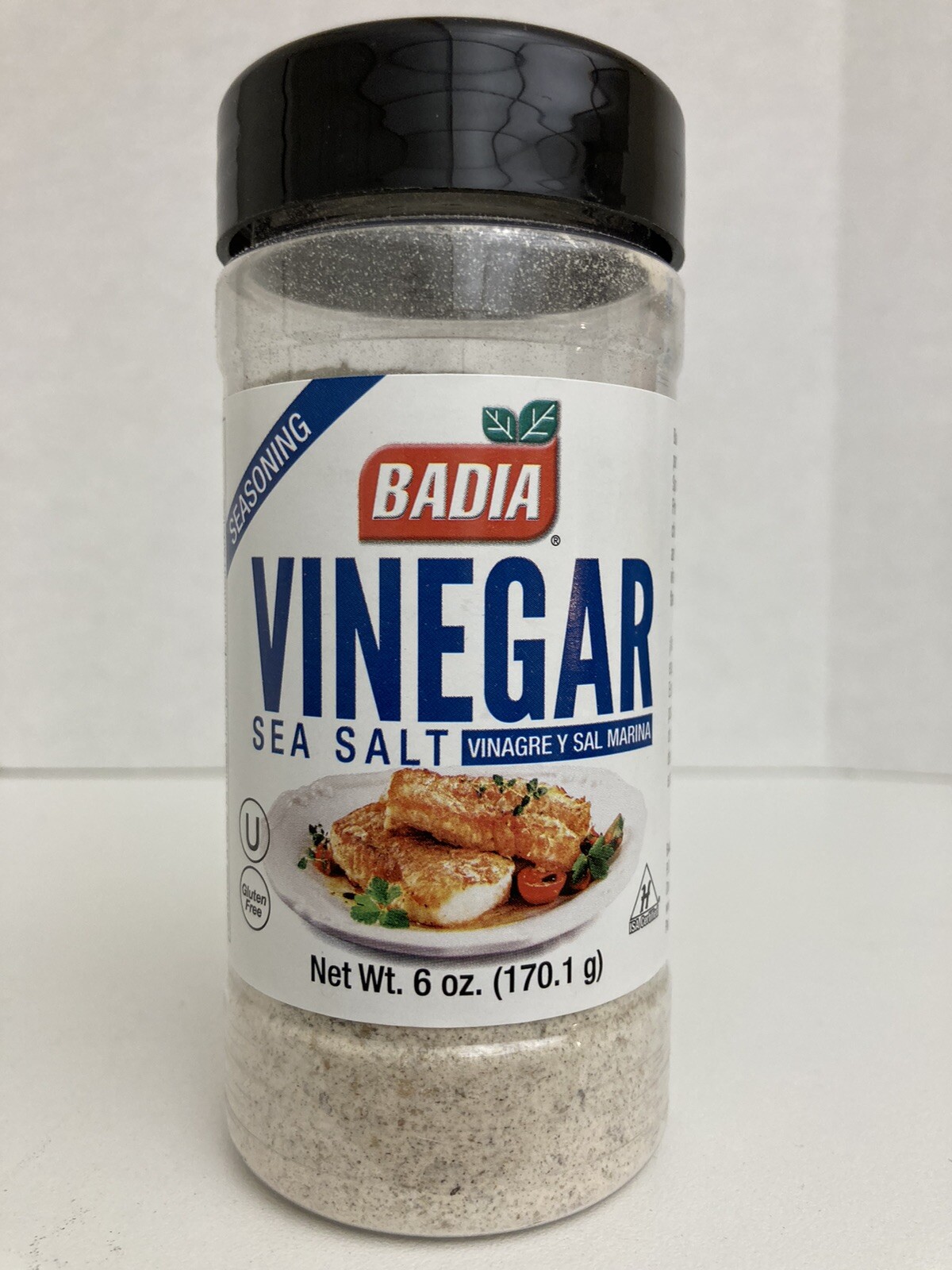 Badia Vinegar Sea Salt Seasoning 6 oz bottle