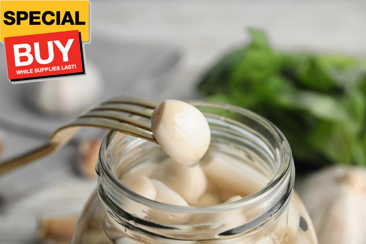 Spanish Pickled Garlic, 15.9 Ounces (Pack of 2)