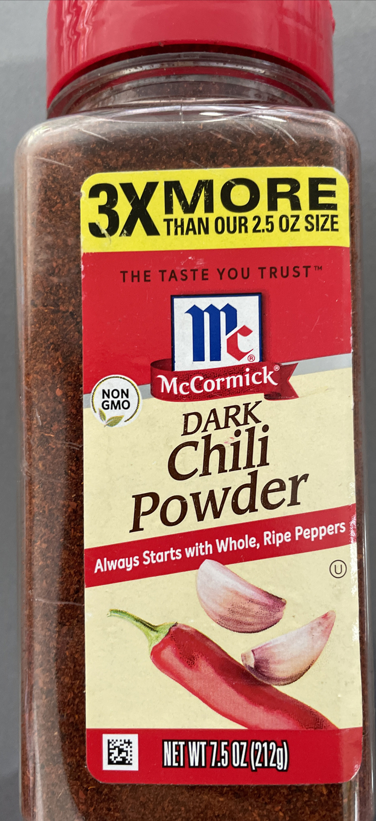 McCormick Dark Chili Powder, 7.5 oz