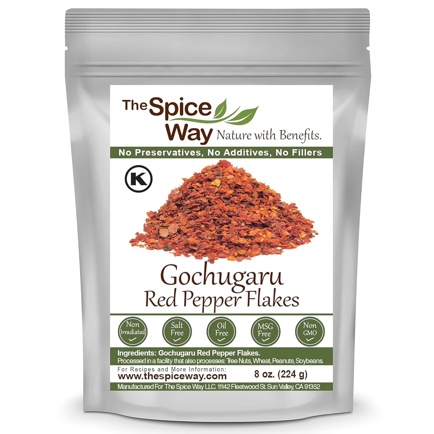 Gochugaru Korean Red Pepper Flakes – Pure and Natural, Free From