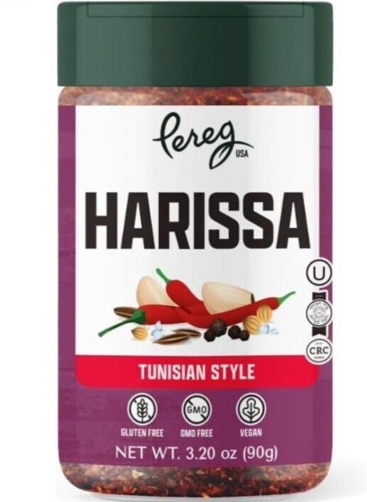 Pereg Mixed Spices Harissa Seasoning 3.2 Oz – Tunisian Style Spice Blend