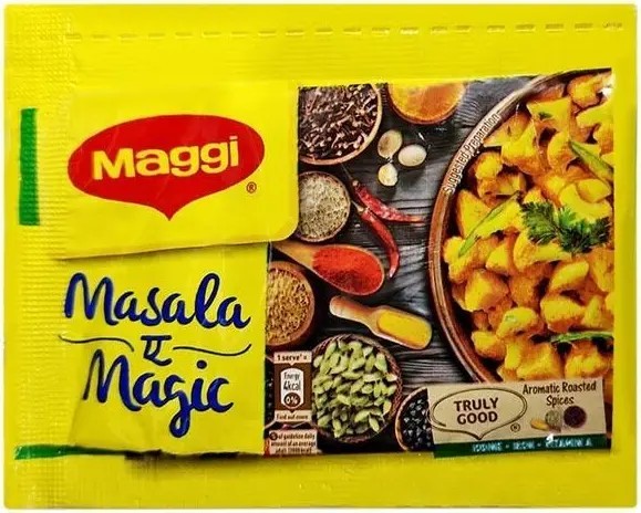 Maggie Masala A Magic Taste Of Spices From India, 36 Packs (6 Grams Each Pouch )