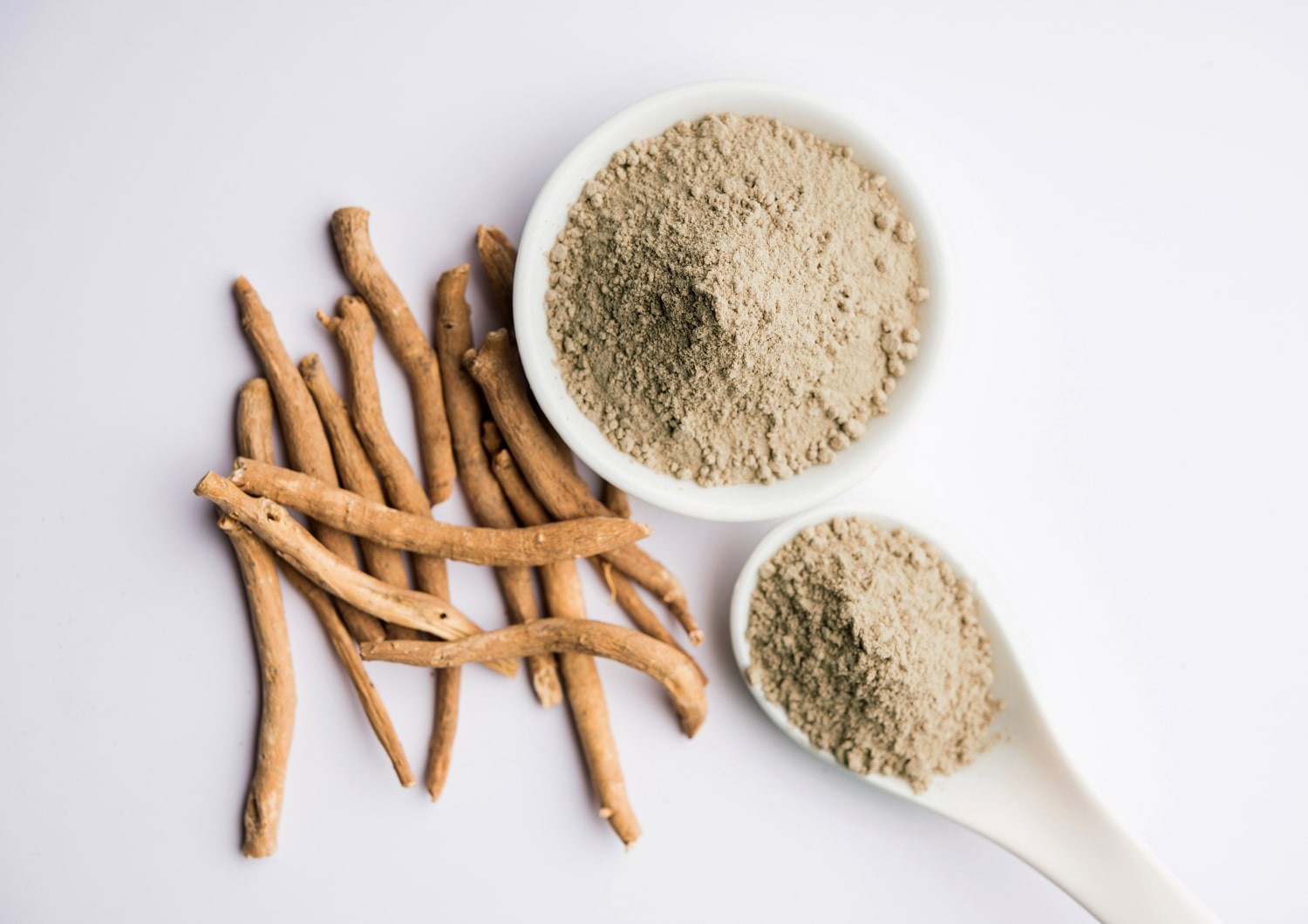 Organic Ashwagandha Powder — Non-GMO, Finely Ground Indian Ginseng, Pure, Raw