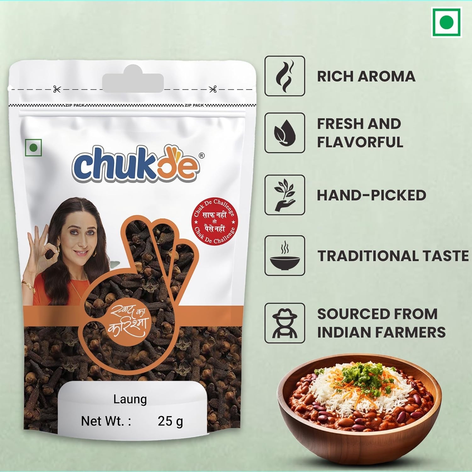 Chukde Clove 25gm | Premium Indian Spice | Hindi and Regional Names