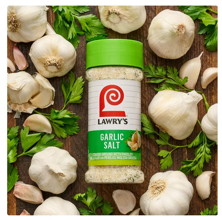 Lawry’s Kosher Classic Coarse Ground Garlic Salt, 11 oz Bottle