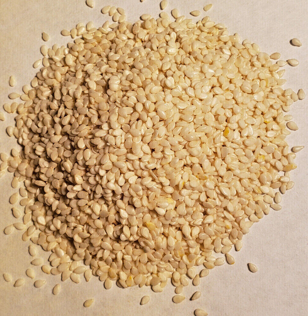 Bulk White Sesame Seeds 5 lb., Vegan, Seasoning, Spice