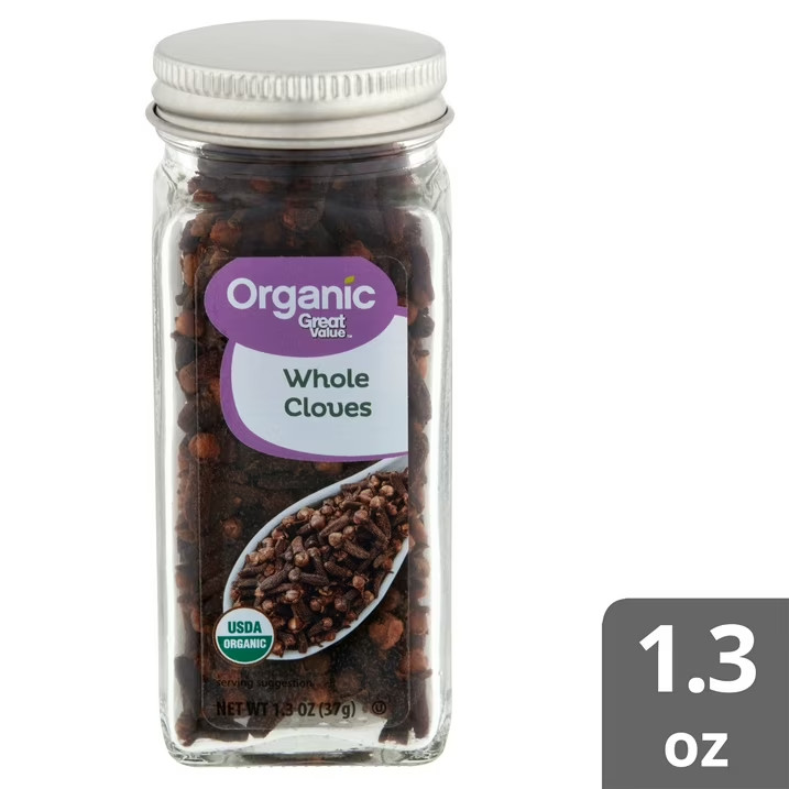 Great Value Organic Whole Cloves, 1.3 oz