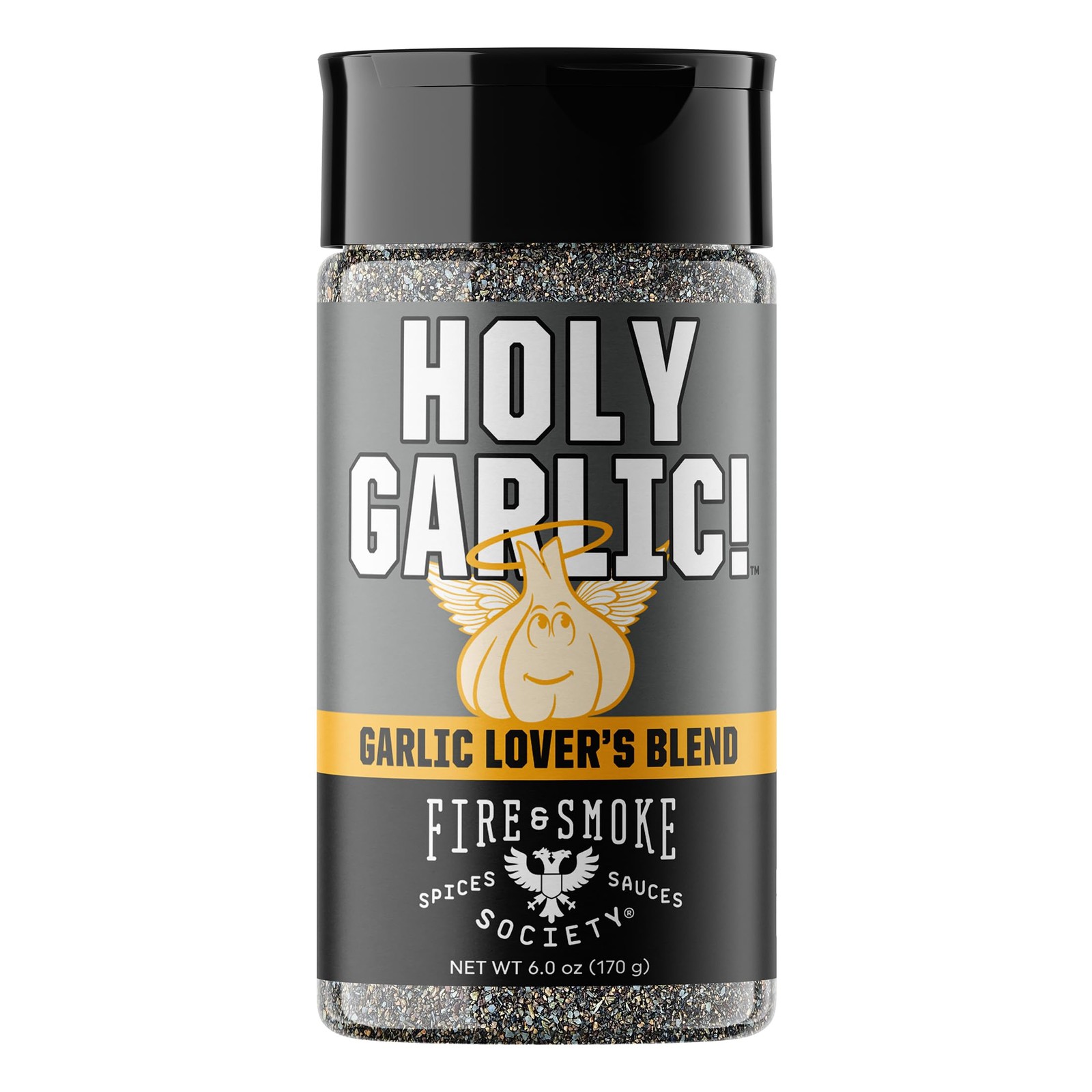 Holy Garlic BBQ Seasoning All Purpose Spice Rub for Chicken Steak Veggies 6oz