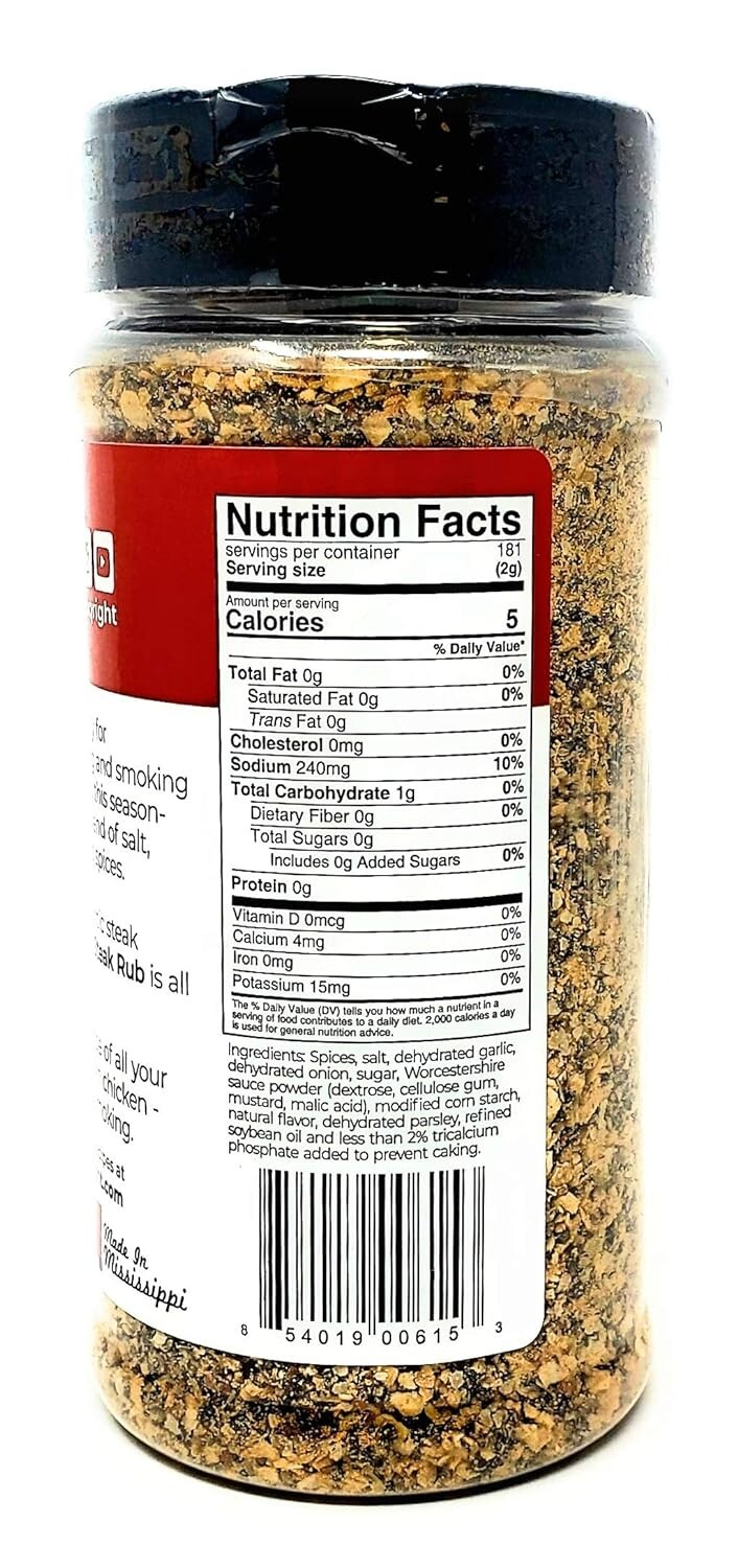 NEW Pack of (2) Killer Hogs Barbecue Steak Rub, Net Wt. 11 oz Each