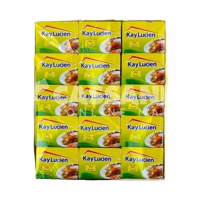 KayLucien Seasoning Cubes Multipack 12 Packets Single Spice, Pantry Food Aisle