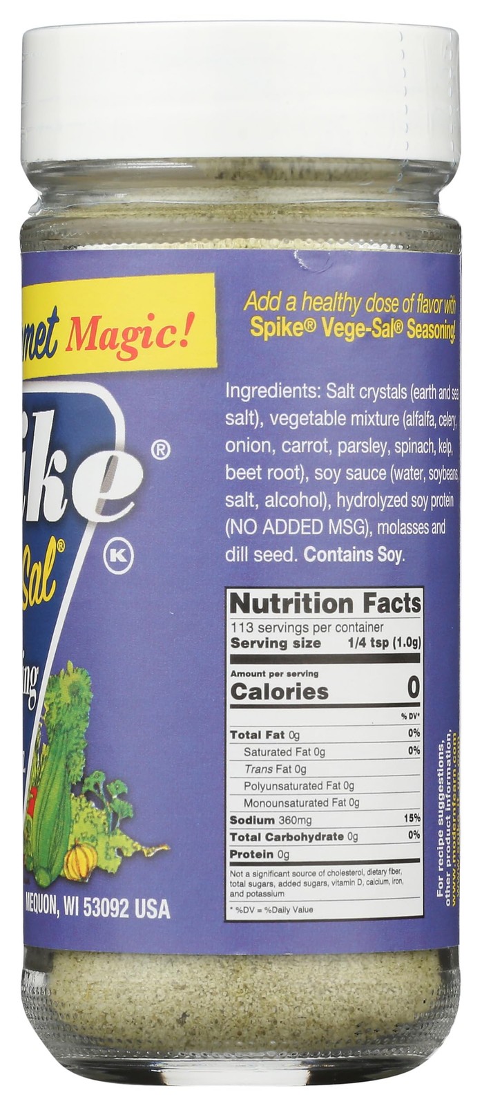 Modern Products Vege-Sal Magic! — 4 oz