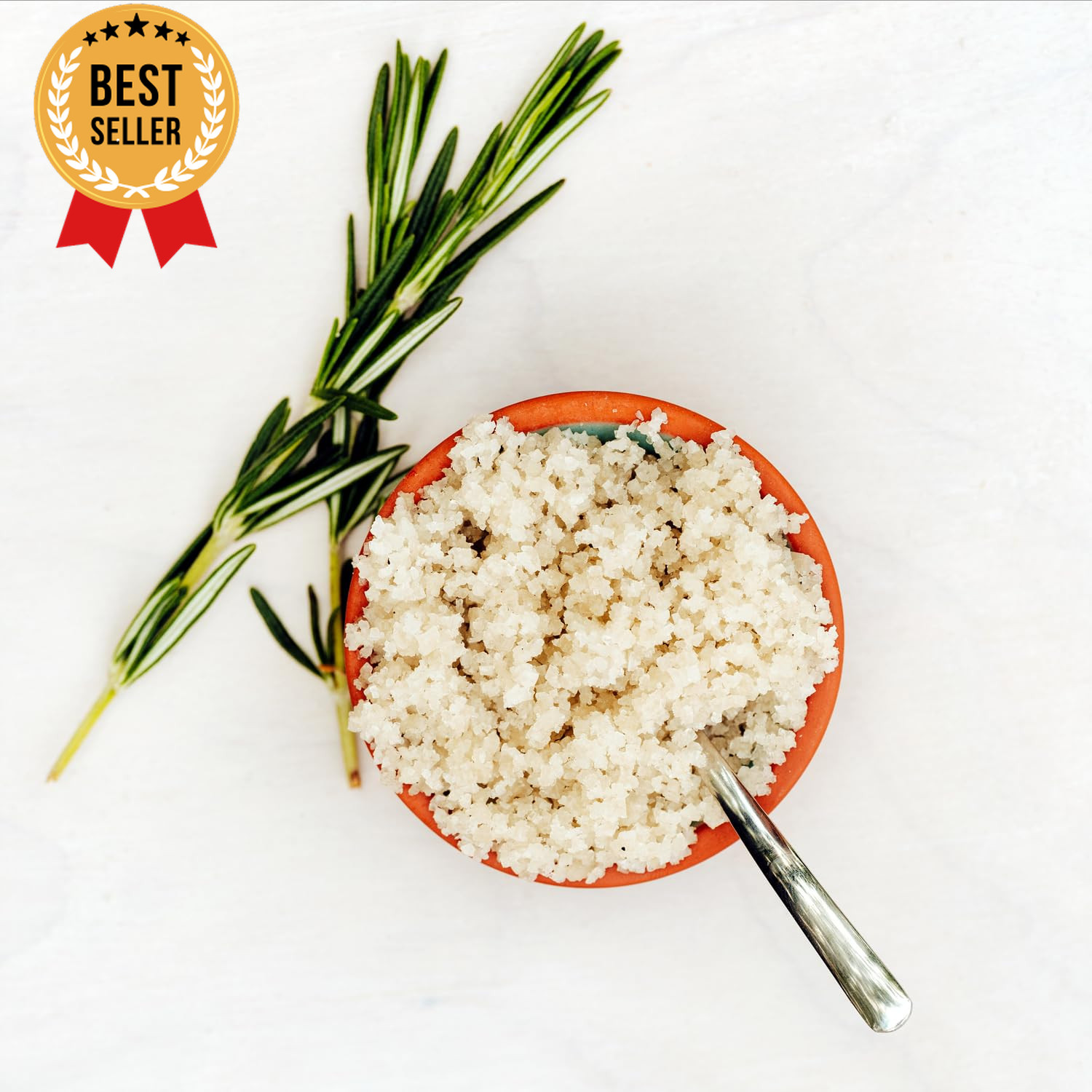 Light Grey Sea Salt 1lb Unrefined Mineral Salt Resealable Bag Hand-Harvested