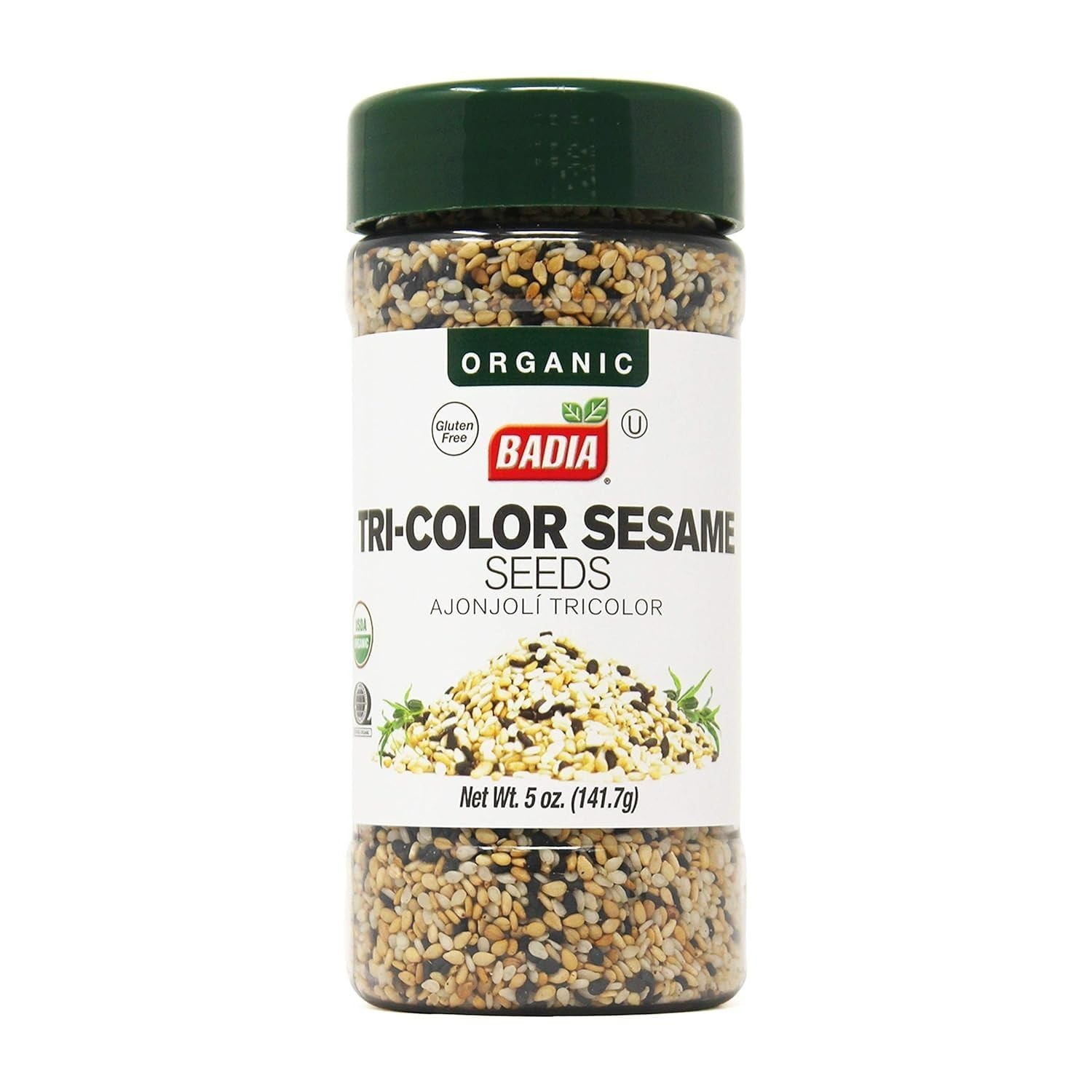 Badia® Organic Tricolor Sesame Seeds/Black/White/Toasted/Ajonjoli/Organico 5 oz