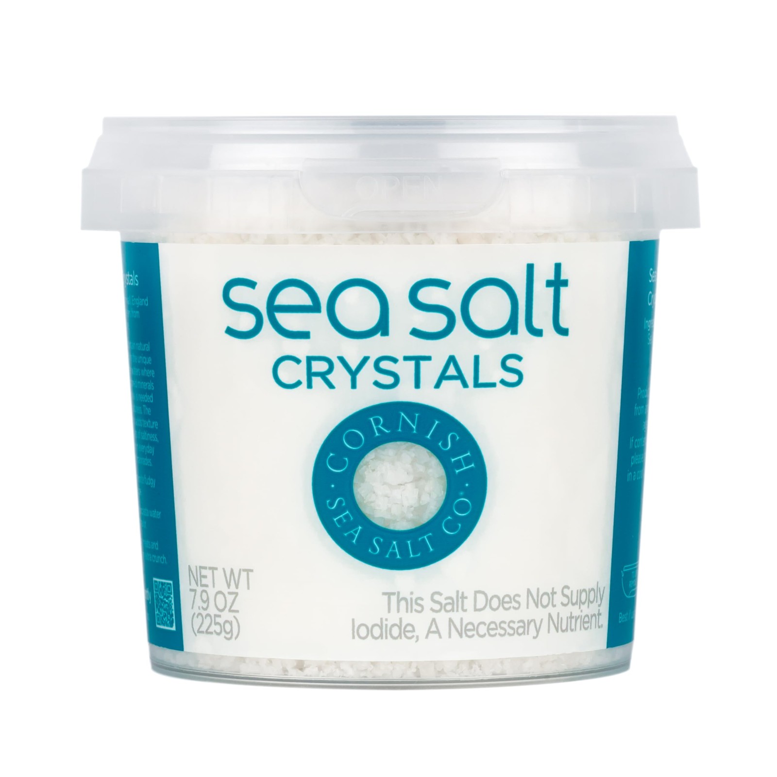 Gourmet Sea Salt Crystals 7.9oz Natural Flavor Packed Culinary Salt for Cooking