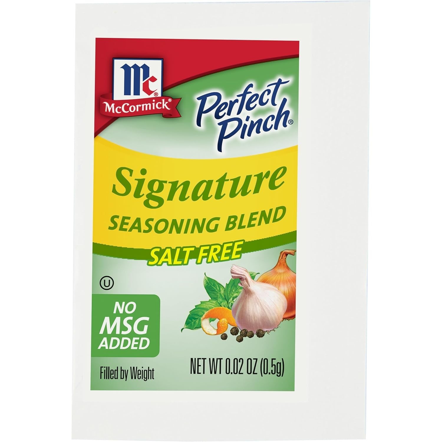 Salt-Free Signature Seasoning Packets, 500 Count for Healthy Cooking