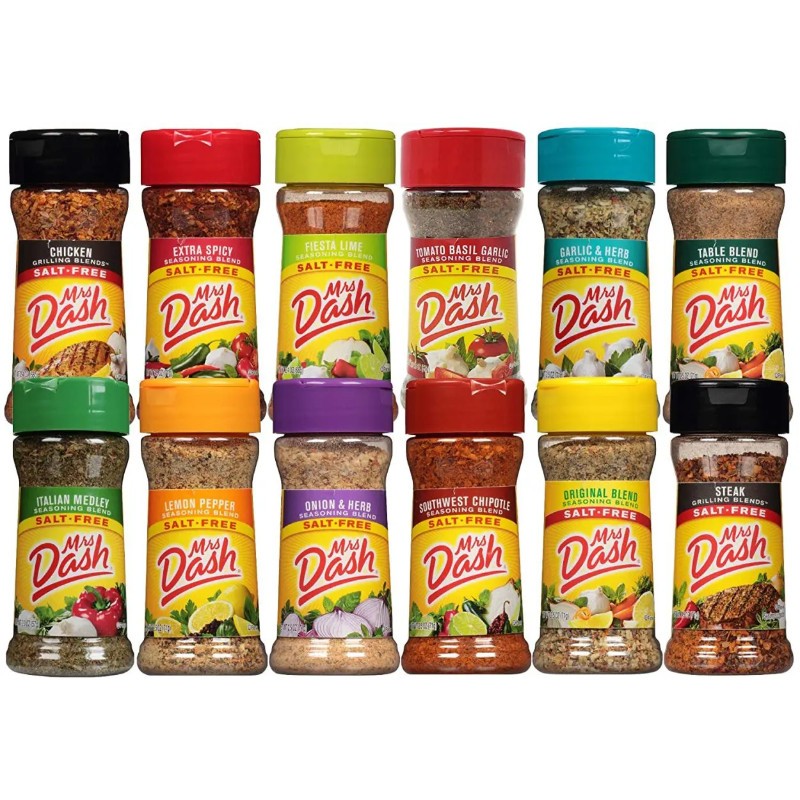 2x Dash Table Blend Salt Free Seasoning Spice Cooking Kitchen Gourmet Bulk 2.5oz