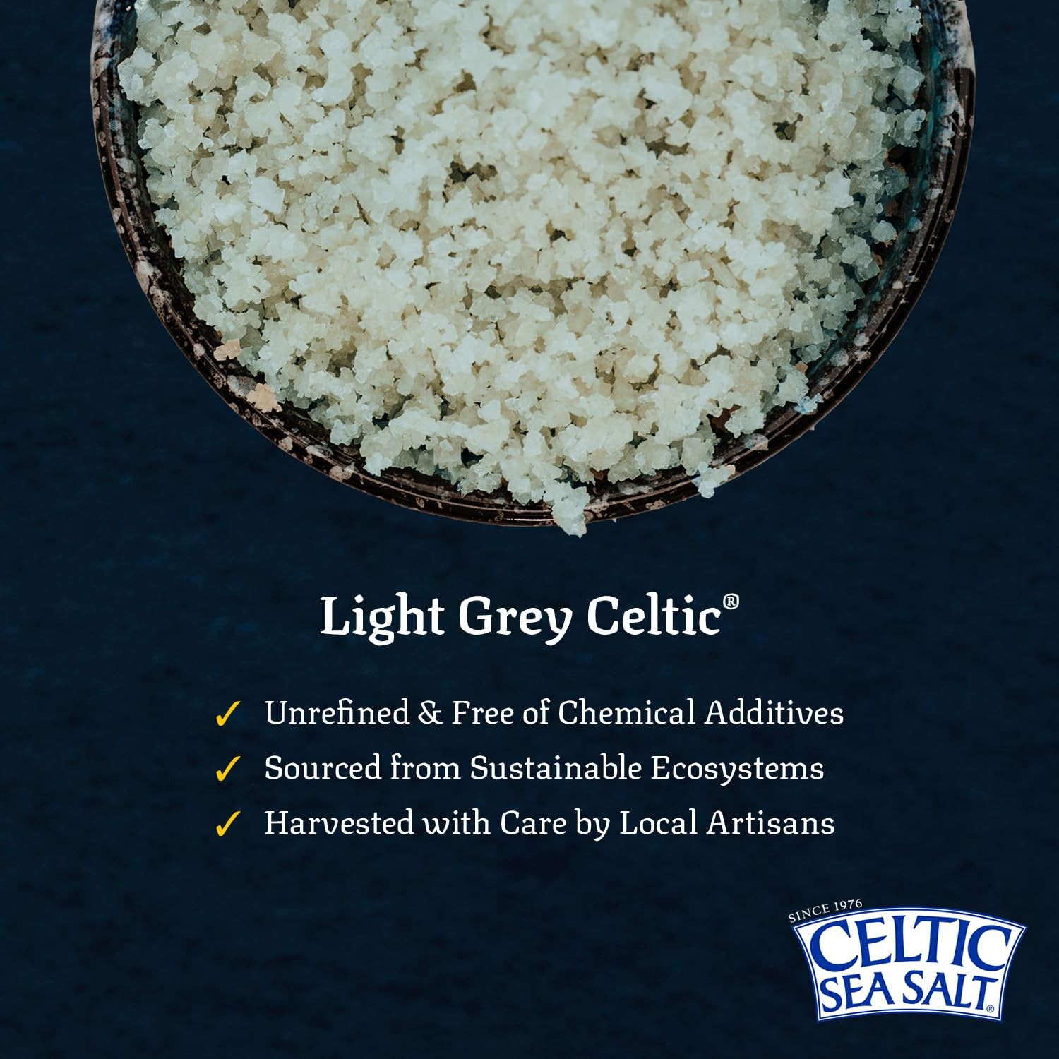 Celtic Sea Salt, Light Grey Mineral 5 lb 80 Ounce (Pack of 1)