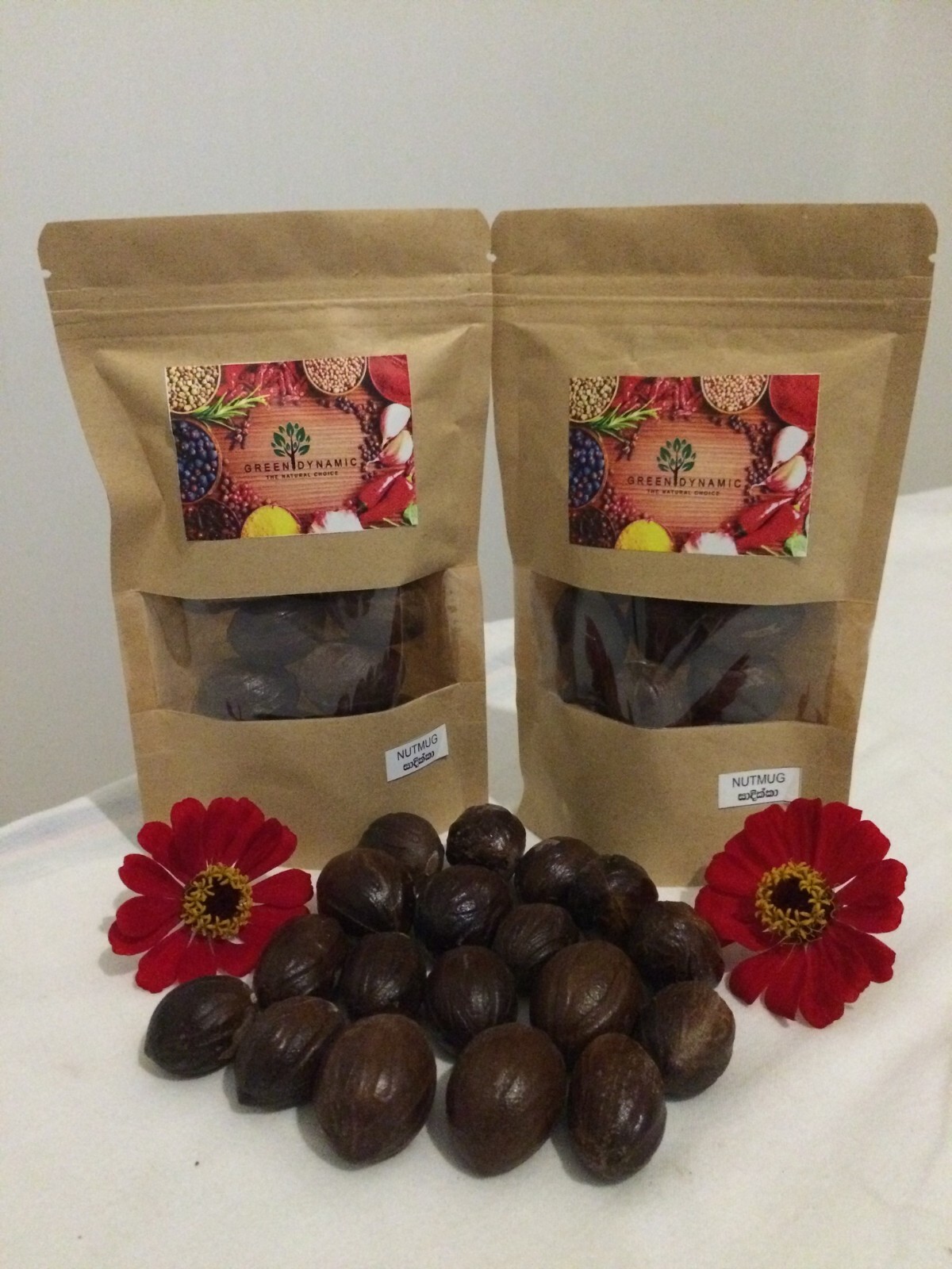 100% Pure natural ceylon nutmeg high quality organic spicy herbs 50 g pack