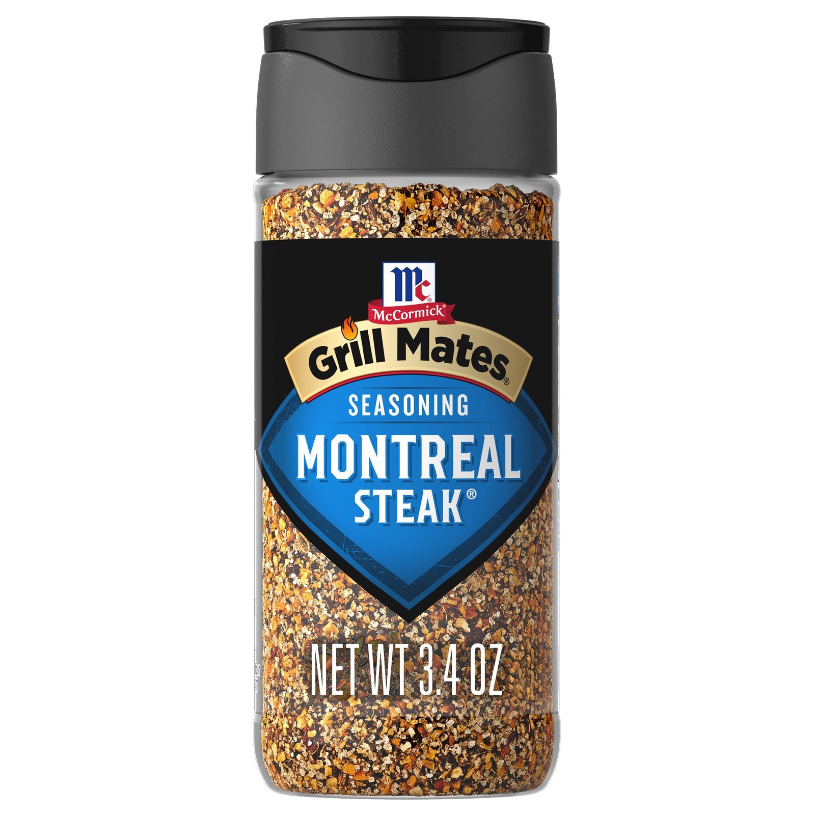 McCormick Grill Mates Montreal Steak Seasoning, 3.4 oz (Pack of 6)