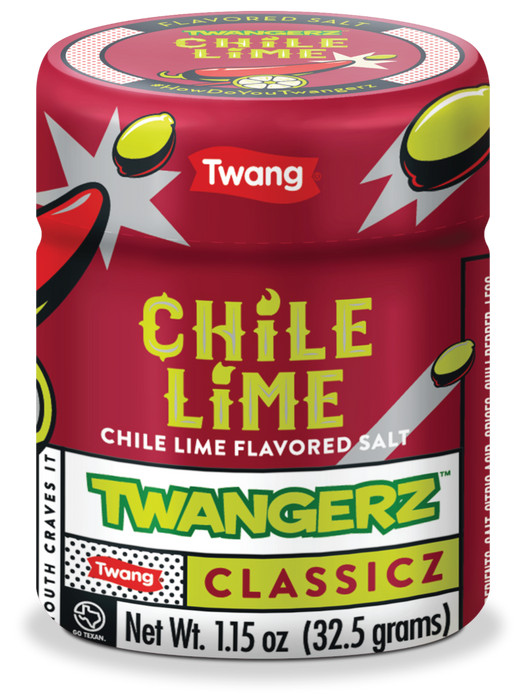 Twang Twangerz Chili Lime Salt 1.15-Ounce Shakers (Pack of 10)