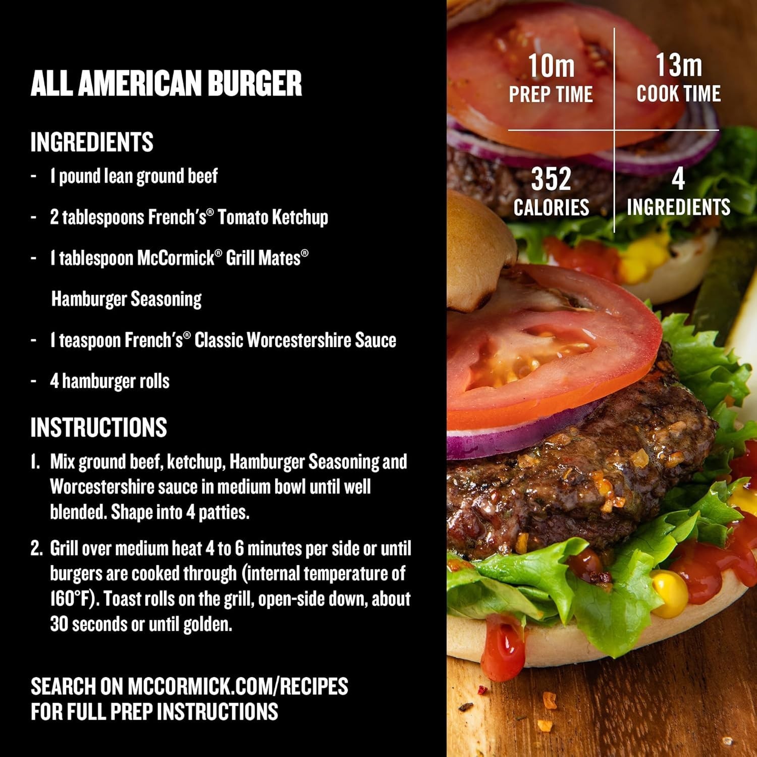 7.75 Oz Hamburger Seasoning – Elevate Your Burgers with Flavorful Spice Mix
