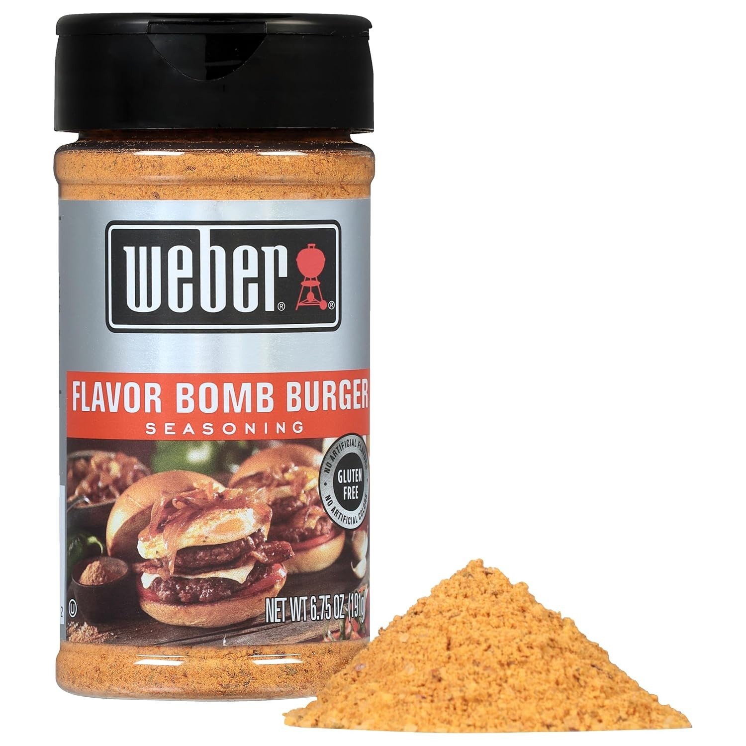 Weber Flavor Bomb Burger Seasoning, 6.75 Ounce ⭐️⭐️⭐️⭐️⭐️