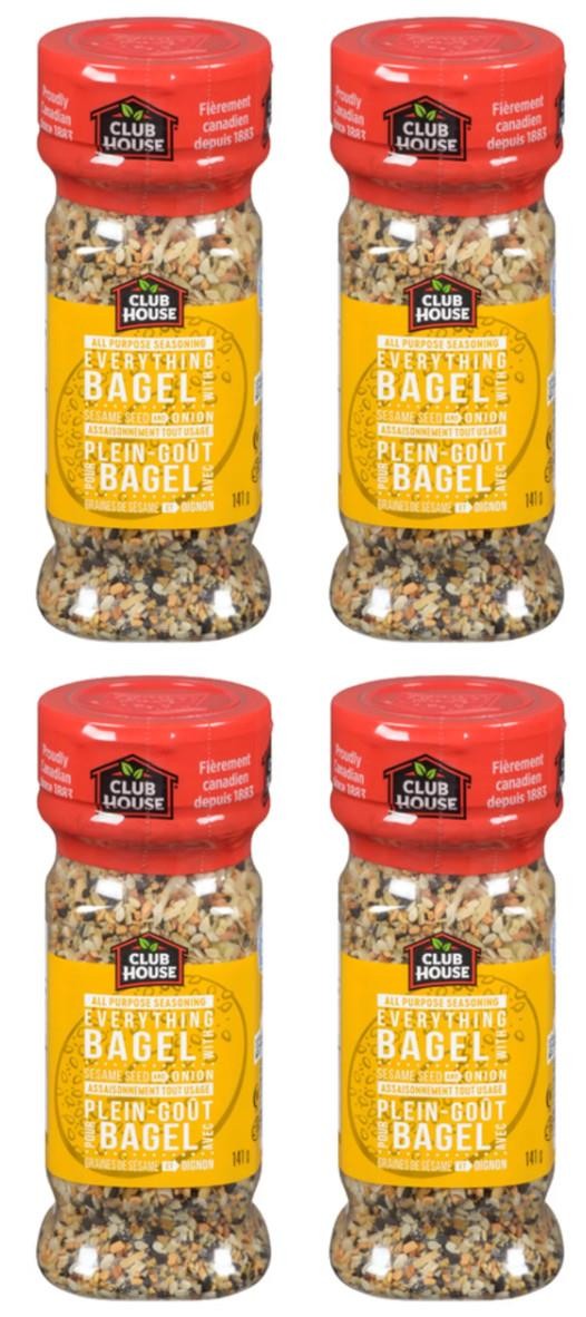 Club House Seasoning All Purpose Everything Bagel 141g (4 Pack)