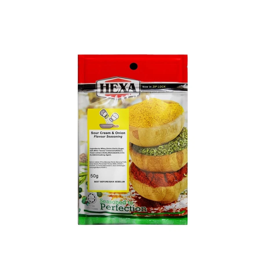 HEXA Sour Cream Onion Flavor Seasoning 50gm