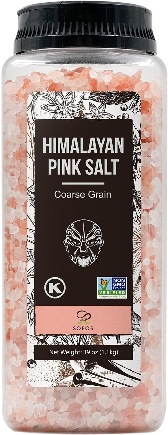39oz Himalayan Sea Salt Refill – Non-GMO, Kosher, Coarse Grain Perfection