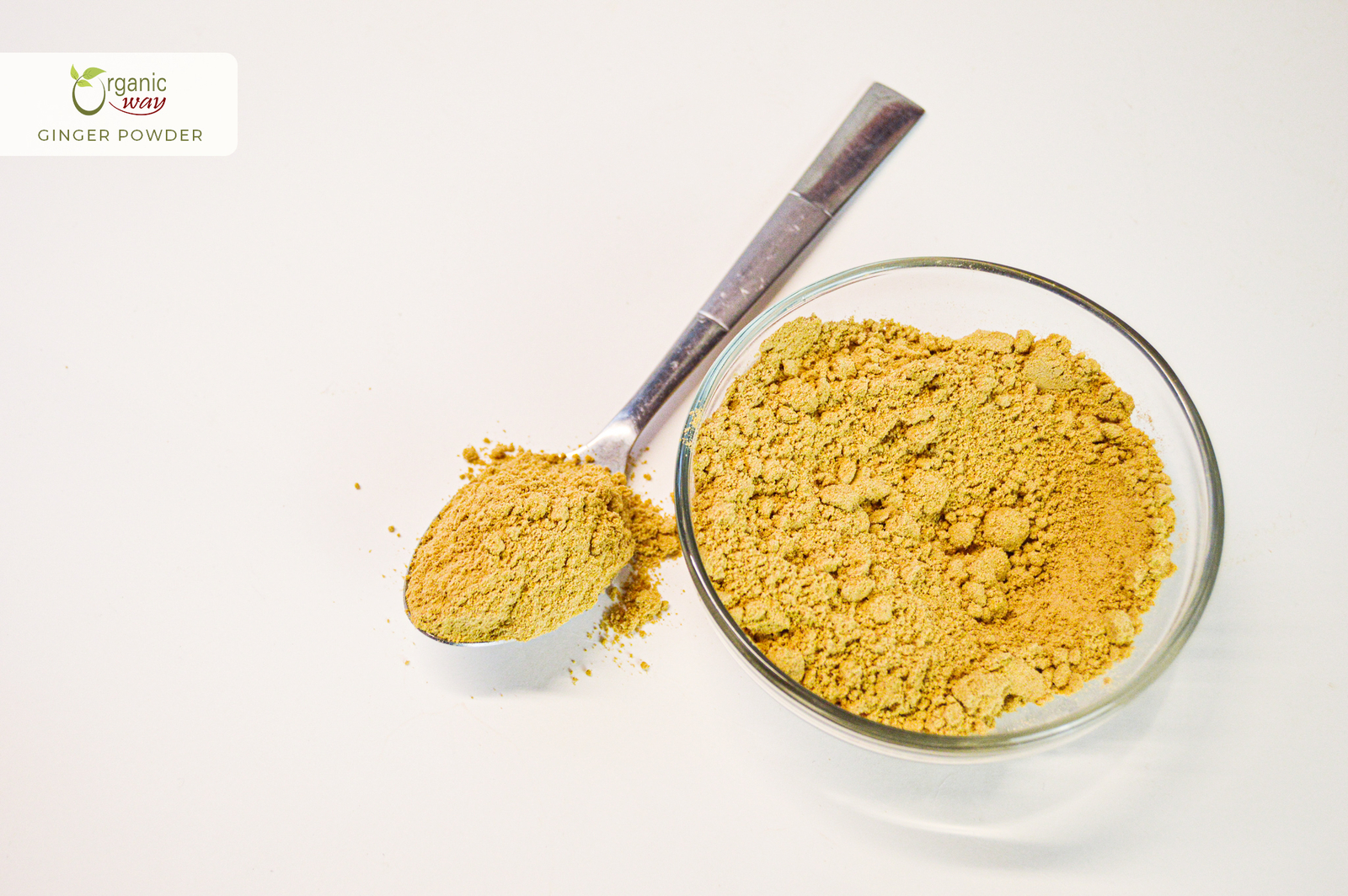 Organic Way Ginger Root Powder – Organic, Kosher & USDA Certified (1LBS / 16Oz)