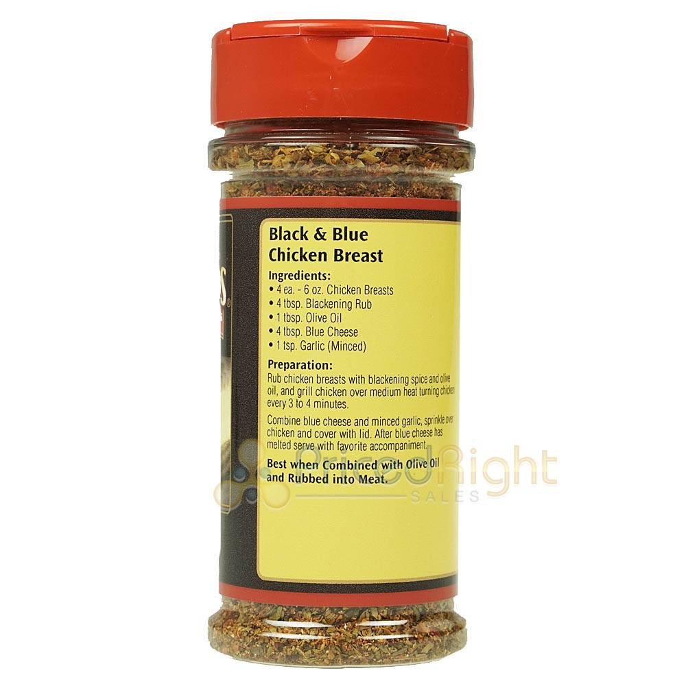 LEM Blackened Kickin’ Chicken All Purpose Seasoning & Rub Backwoods 4.73 Ounces