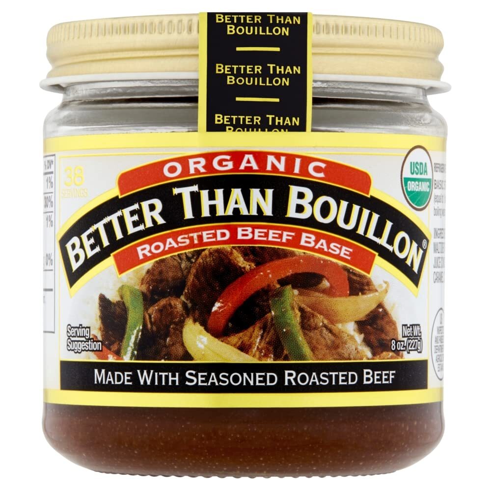 Organic Better Than Bouillon Beef Base 8 Ounce Paste Flavor Enhancer