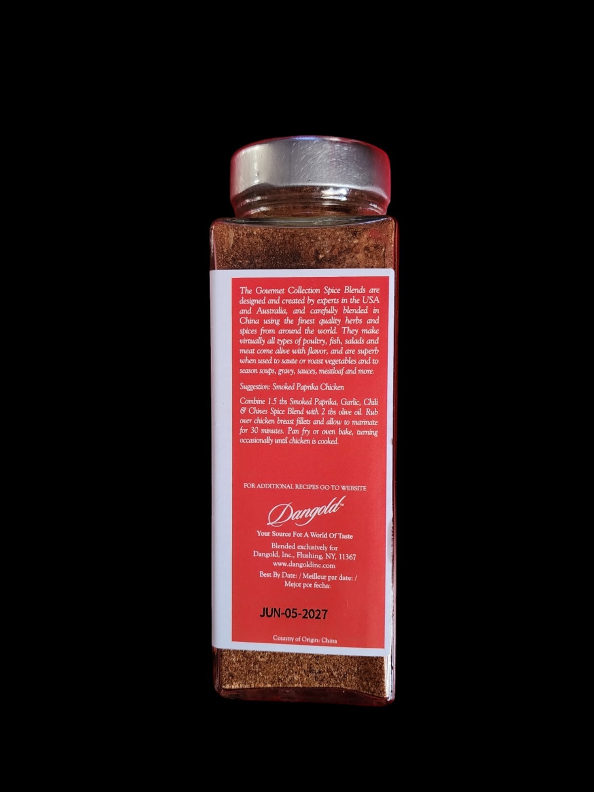 《NEW》2PK The Gourmet Collection Spice Blends Smoked Paprika Garlic,Chili &Chives